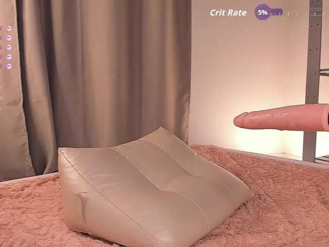 Curious KetrinLove stripping off and squirting with her adored vibrating toys KetrinLove from BongaCams