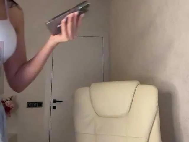 Hypnotic Lunadesire gets bare naked and orgasm while being peeked on Lunadesire from BongaCams