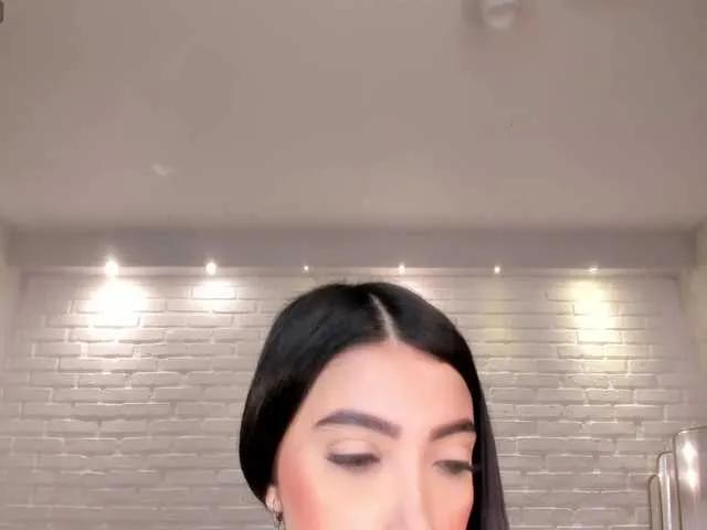 Bicurious beauty: ValeriaVelvet gets undressed while stroking her twat on video ValeriaVelvet from BongaCams