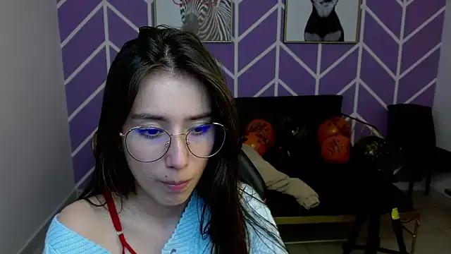 Bicurious craziness: Adhara_Kitten gets bare naked while stroking her punani on camera Adhara_Kitten from StripChat