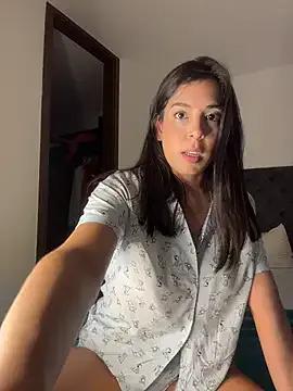 Saucy satisfaction with the rounded Kamivolkano from StripChat laying bare in public kamivolkano from StripChat