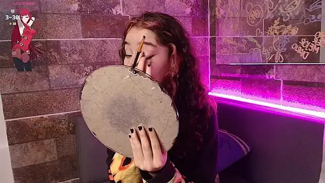 c2c with StripChat's Ravensinferno in her live production for fascinating sensations ravensinferno from StripChat