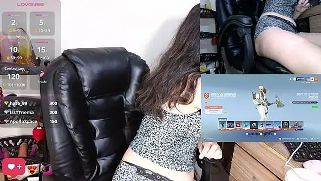 Curious Sobresalinaa getting naked and squirting with their beloved sex toys sobresalinaa from StripChat